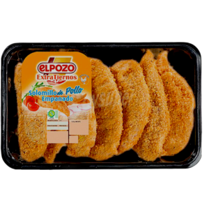 solomillo de pollo empanado 415g x 2